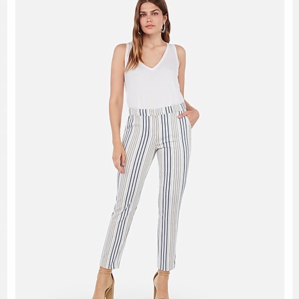 🔥NWT EXPRESS COLUMNIST ANKLE PANT🔥 - Picture 2 of 7
